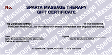 Gift Certificates